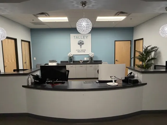 Talley Concierge Medicine reception area